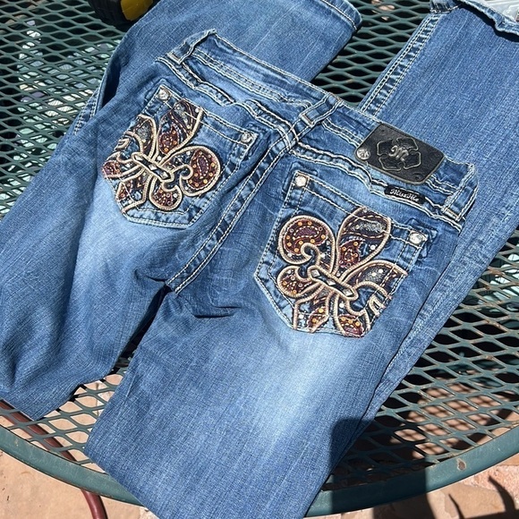 ▶️ Miss Me ◀️ Colorful Bling! Signature Rise  Boot.  Size 27 - Picture 16 of 16